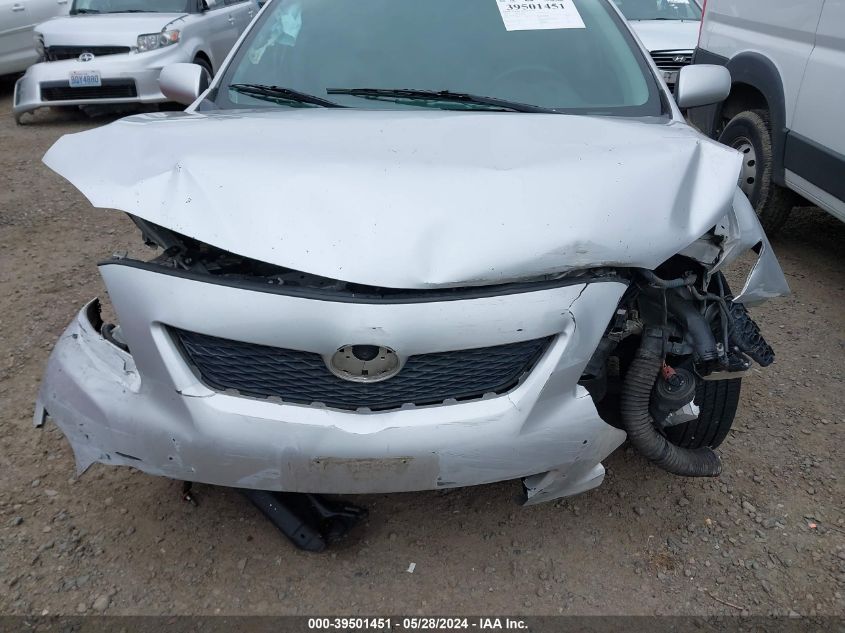 2010 Toyota Corolla Le VIN: 1NXBU4EE1AZ167112 Lot: 39501451