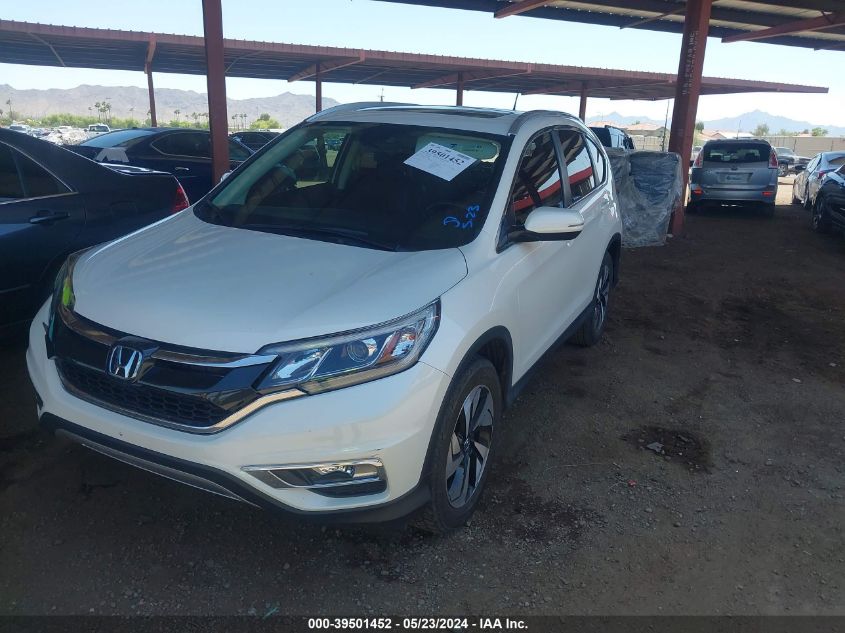 2015 Honda Cr-V Touring VIN: 5J6RM3H93FL025959 Lot: 39501452