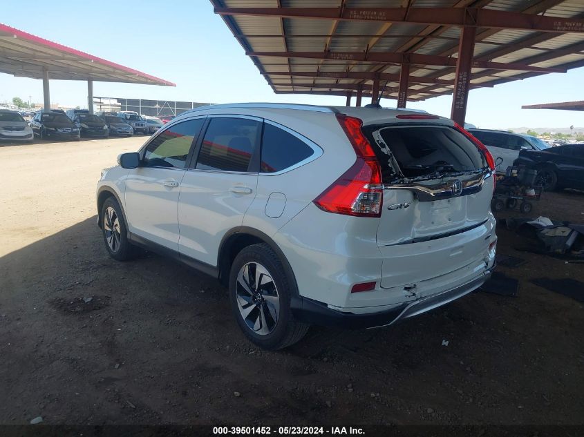 2015 Honda Cr-V Touring VIN: 5J6RM3H93FL025959 Lot: 39501452