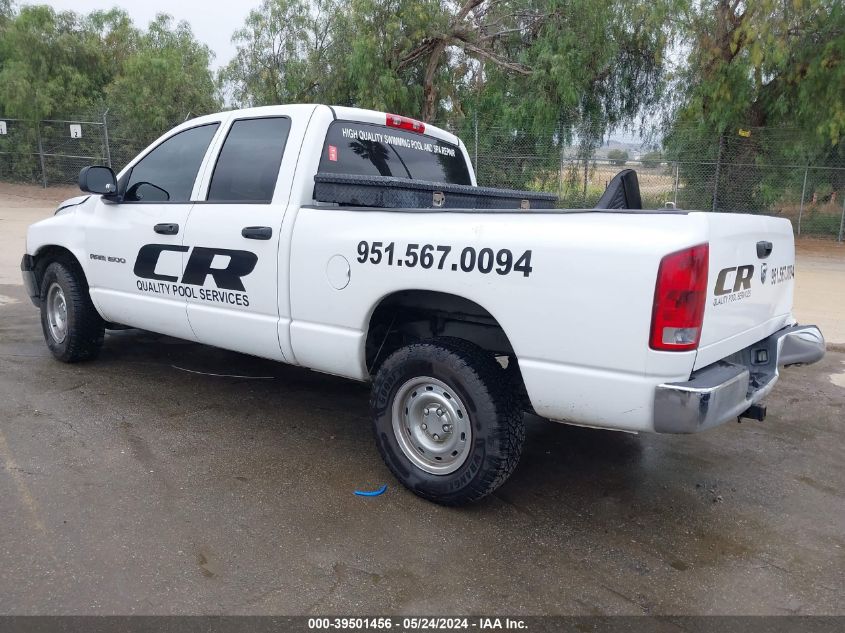 2005 Dodge Ram 1500 St/Slt VIN: 1D7HA18N05J652372 Lot: 39501456