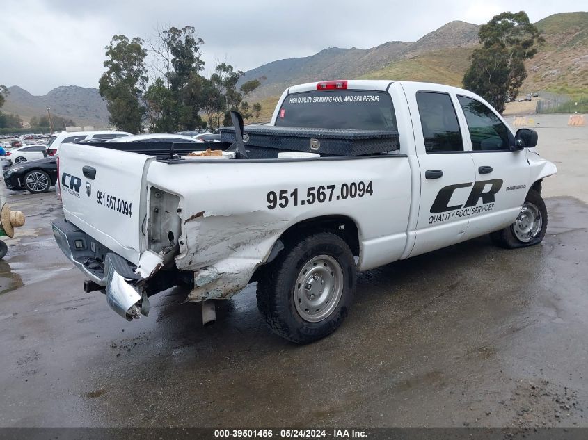 2005 Dodge Ram 1500 St/Slt VIN: 1D7HA18N05J652372 Lot: 39501456