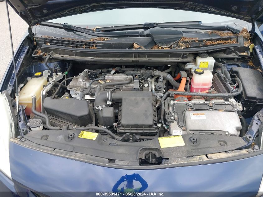 2012 Toyota Prius Two VIN: JTDKN3DU9C1539580 Lot: 39501471