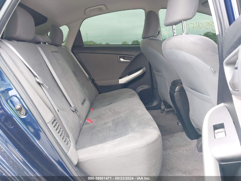 2012 Toyota Prius Two VIN: JTDKN3DU9C1539580 Lot: 39501471