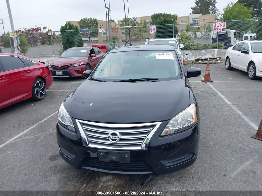 2015 Nissan Sentra Sv VIN: 3N1AB7AP2FY217019 Lot: 39501506
