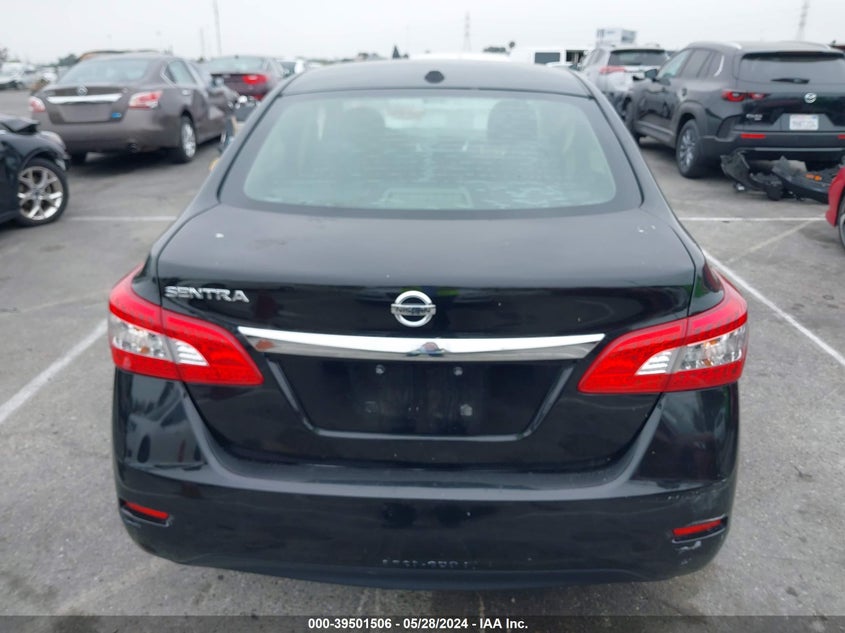2015 Nissan Sentra Sv VIN: 3N1AB7AP2FY217019 Lot: 39501506