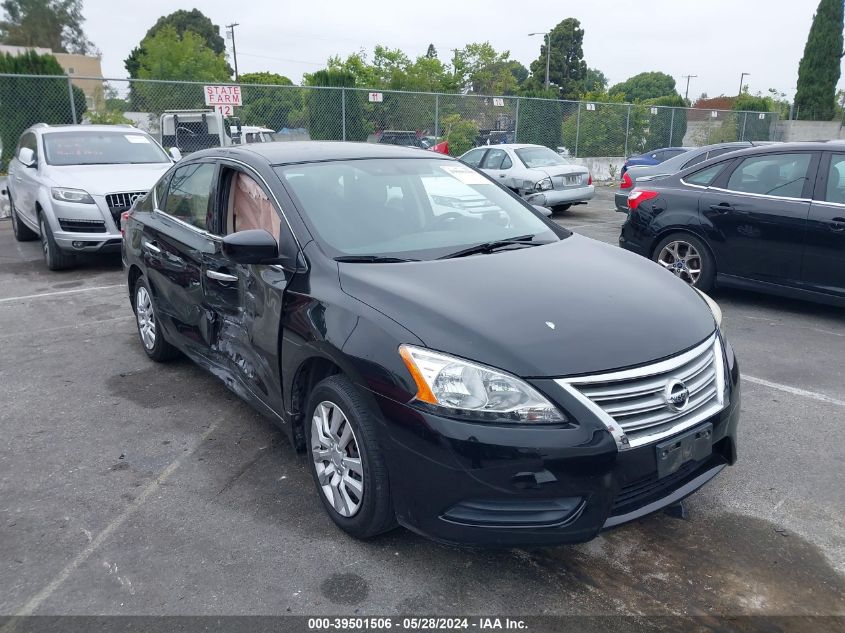 2015 Nissan Sentra Sv VIN: 3N1AB7AP2FY217019 Lot: 39501506