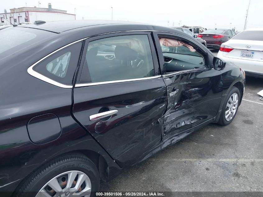 2015 Nissan Sentra Sv VIN: 3N1AB7AP2FY217019 Lot: 39501506