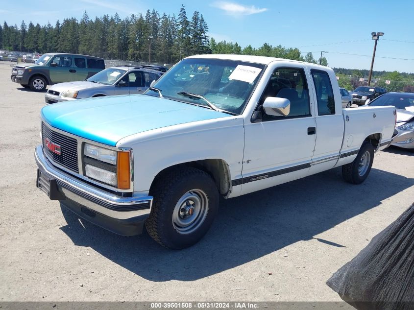 1993 GMC Sierra C1500 VIN: 2GTEC19Z8P1551098 Lot: 39501508