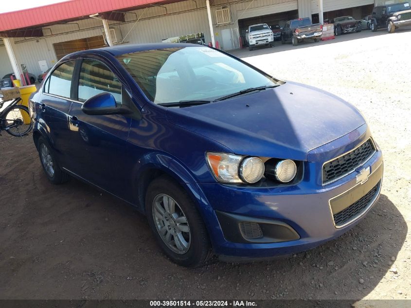 2014 Chevrolet Sonic Lt Auto VIN: 1G1JC5SH2E4166038 Lot: 39501514