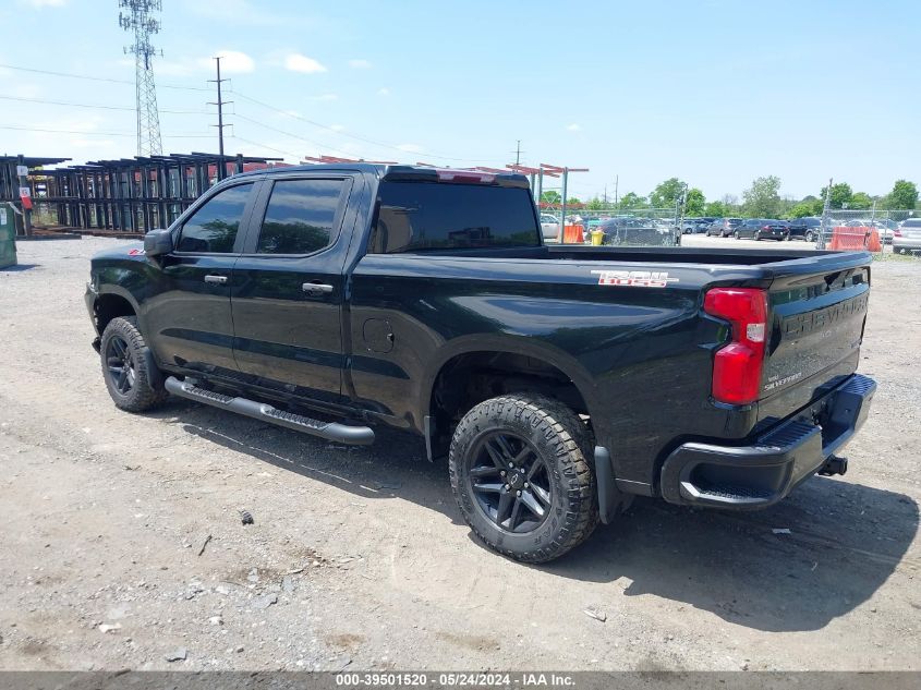 2019 Chevrolet Silverado 1500 Custom Trail Boss VIN: 1GCPYCEH1KZ382853 Lot: 39501520