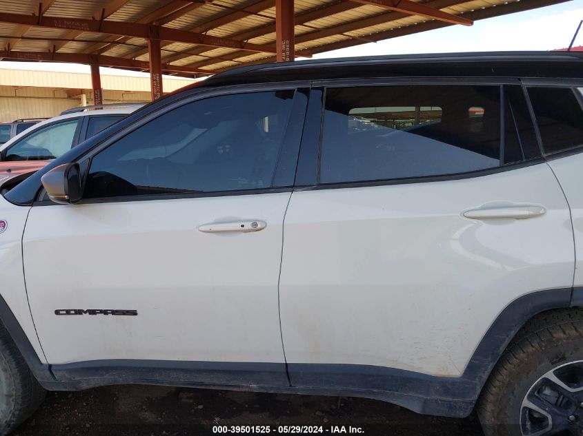 2019 Jeep Compass Trailhawk 4X4 VIN: 3C4NJDDBXKT790399 Lot: 39501525