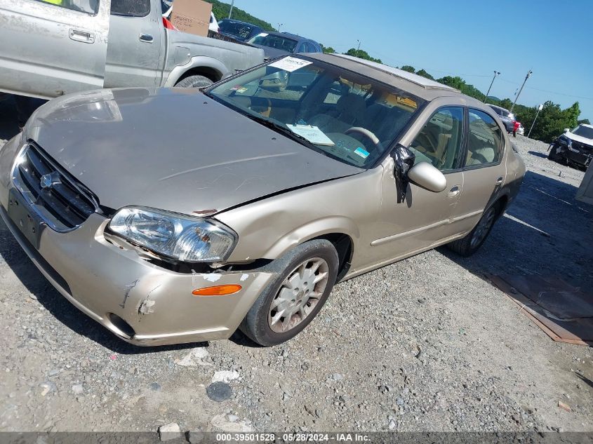 2000 Nissan Maxima Gle/Gxe/Se VIN: JN1CA31D6YT749587 Lot: 39501528