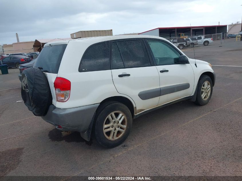 2002 Toyota Rav4 VIN: JTEGH20V620063780 Lot: 39501534