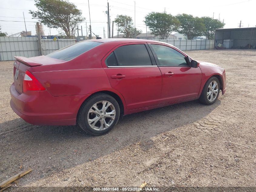 2012 Ford Fusion Se VIN: 3FAHP0HA0CR167562 Lot: 40324084