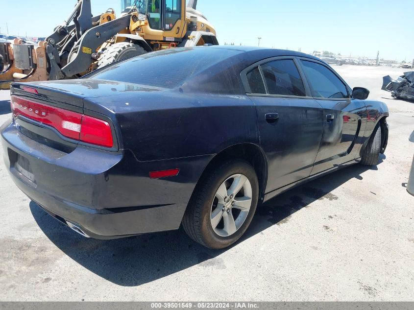 2012 Dodge Charger Se VIN: 2C3CDXBGXCH276498 Lot: 39501549