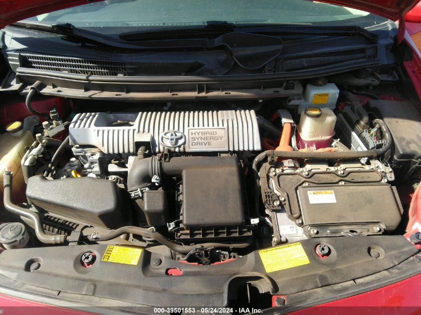 2014 Toyota Prius Two VIN: JTDKN3DU3E1744671 Lot: 39501553