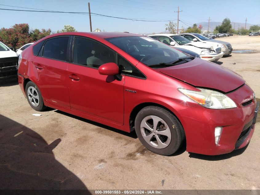 2014 Toyota Prius Two VIN: JTDKN3DU3E1744671 Lot: 39501553