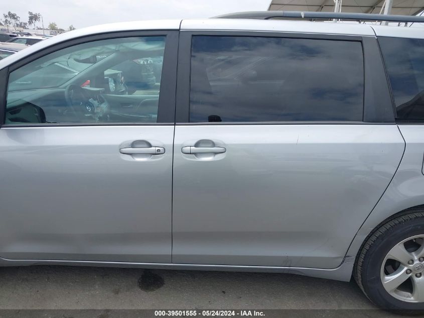 2016 Toyota Sienna Le 8 Passenger VIN: 5TDKK3DC0GS703341 Lot: 39501555