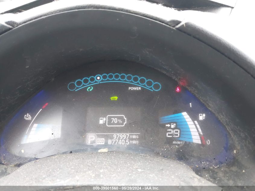 2013 Nissan Leaf Sv VIN: 1N4AZ0CP3DC403208 Lot: 39501560