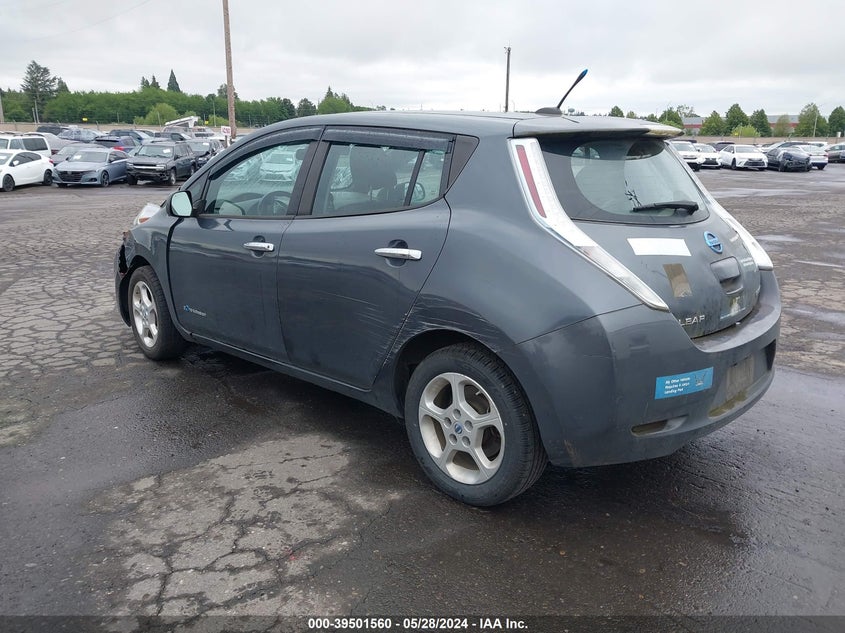 2013 Nissan Leaf Sv VIN: 1N4AZ0CP3DC403208 Lot: 39501560