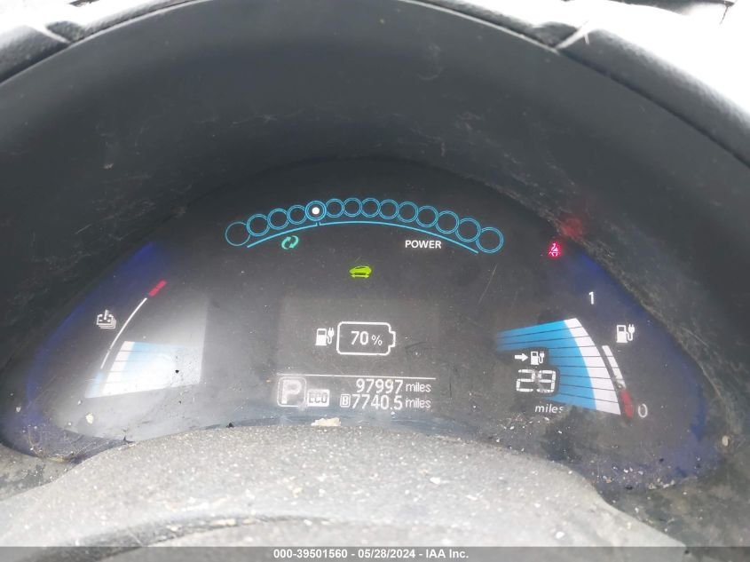 2013 Nissan Leaf Sv VIN: 1N4AZ0CP3DC403208 Lot: 39501560