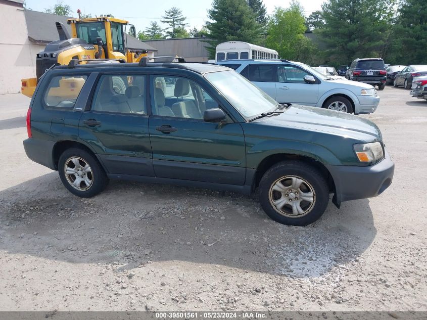 2003 Subaru Forester X VIN: JF1SG63623H757954 Lot: 39501561