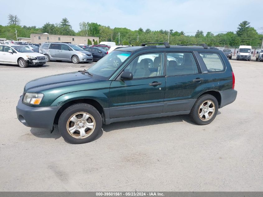 2003 Subaru Forester X VIN: JF1SG63623H757954 Lot: 39501561