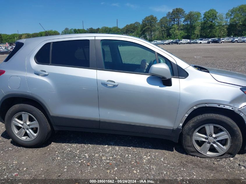 2020 Chevrolet Trax Awd Ls VIN: KL7CJNSB6LB037419 Lot: 39501562