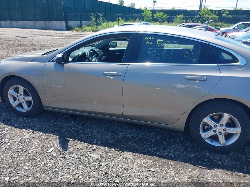 2022 CHEVROLET MALIBU FWD LT - 1G1ZD5ST6NF150921