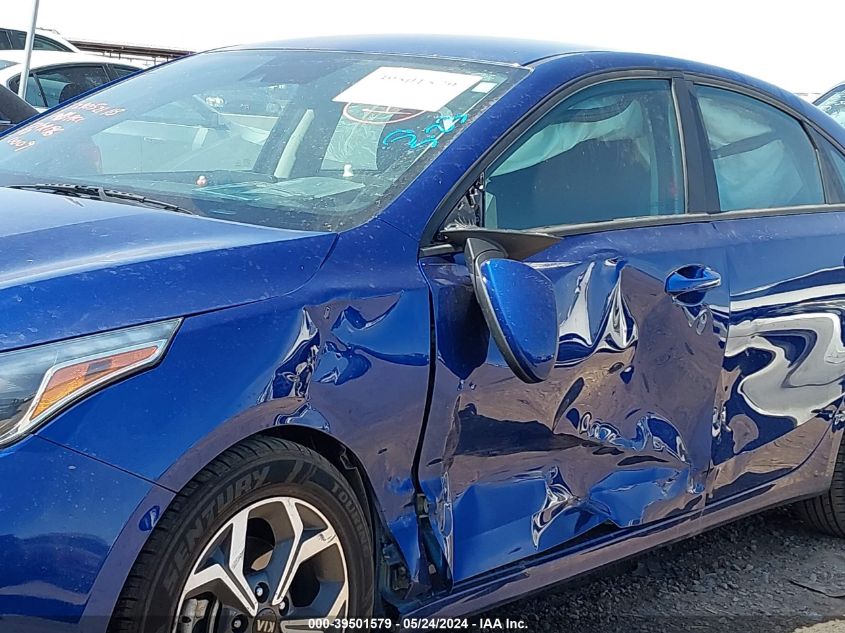 2020 Kia Forte Lxs VIN: 3KPF24AD3LE230009 Lot: 39501579