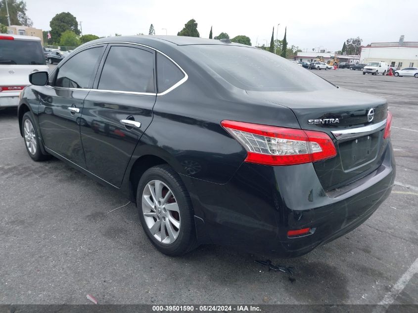 2015 Nissan Sentra Sv VIN: 3N1AB7AP0FY337269 Lot: 39501590