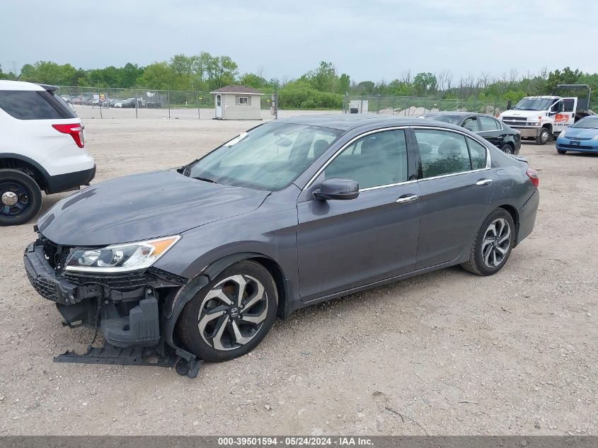 2017 Honda Accord Ex-L V6 VIN: 1HGCR3F82HA037043 Lot: 39501594