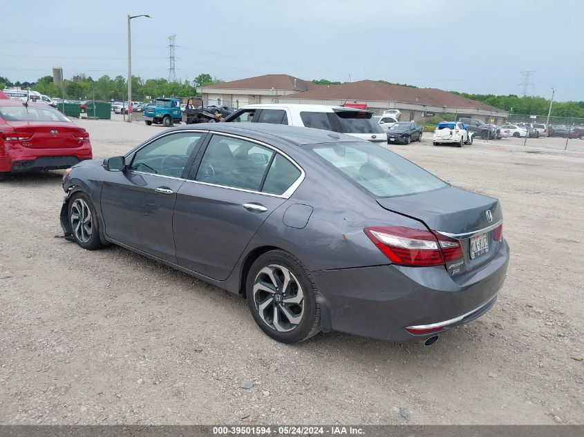 2017 Honda Accord Ex-L V6 VIN: 1HGCR3F82HA037043 Lot: 39501594