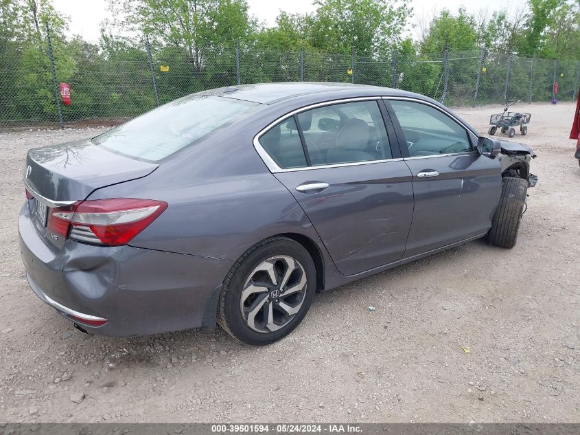 2017 Honda Accord Ex-L V6 VIN: 1HGCR3F82HA037043 Lot: 39501594