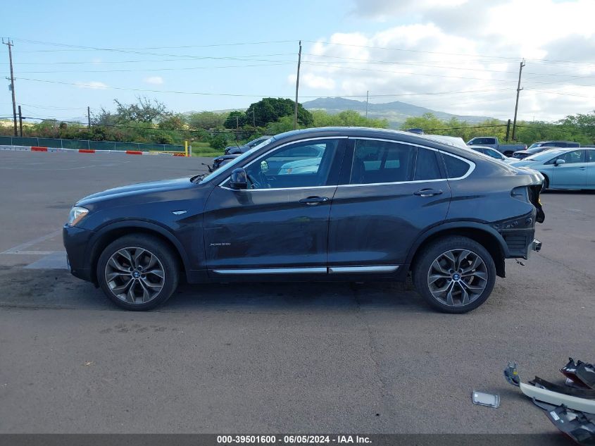 2016 BMW X4 xDrive28I VIN: 5UXXW3C52G0M90410 Lot: 39501600