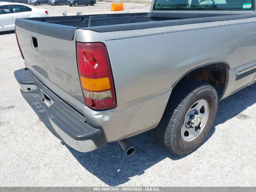 2001 Chevrolet Silverado 1500 VIN: 1GCEC14W11Z272491 Lot: 39501610