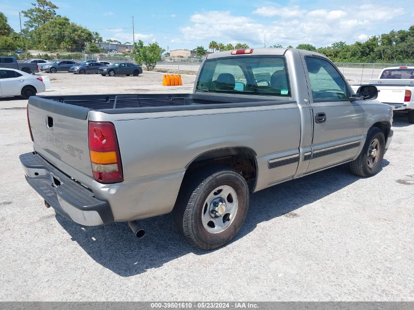 2001 Chevrolet Silverado 1500 VIN: 1GCEC14W11Z272491 Lot: 39501610