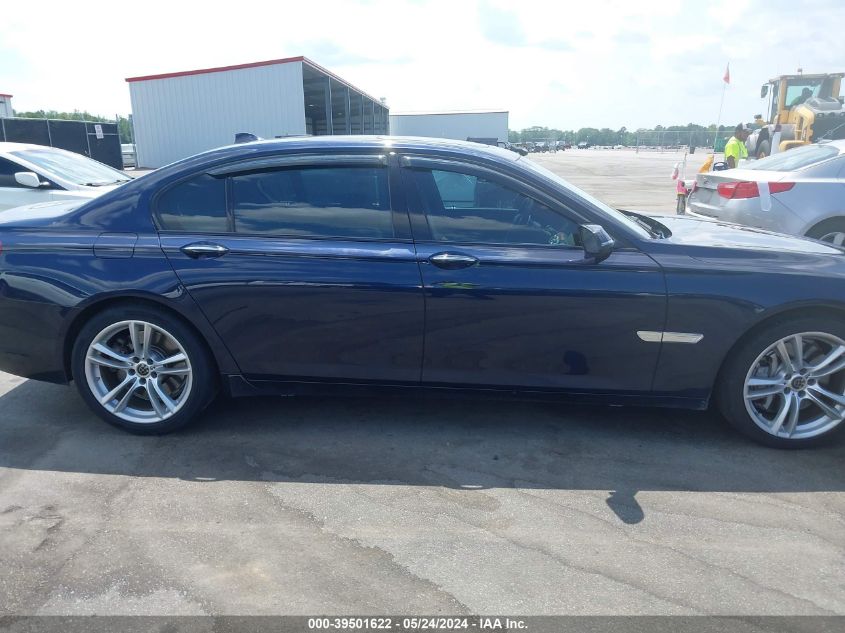 2013 BMW 750Li VIN: WBAYE8C58DD131845 Lot: 39501622