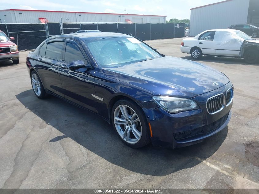 2013 BMW 750Li VIN: WBAYE8C58DD131845 Lot: 39501622