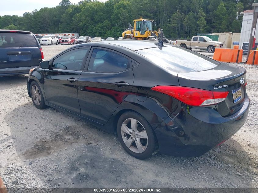 2011 Hyundai Elantra Gls (Ulsan Plant) VIN: KMHDH4AE2BU149027 Lot: 39501626