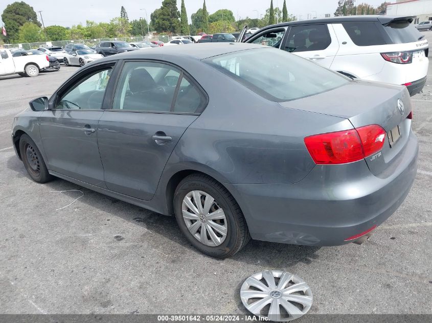 2013 Volkswagen Jetta 2.0L S VIN: 3VW2K7AJXDM391189 Lot: 39501642