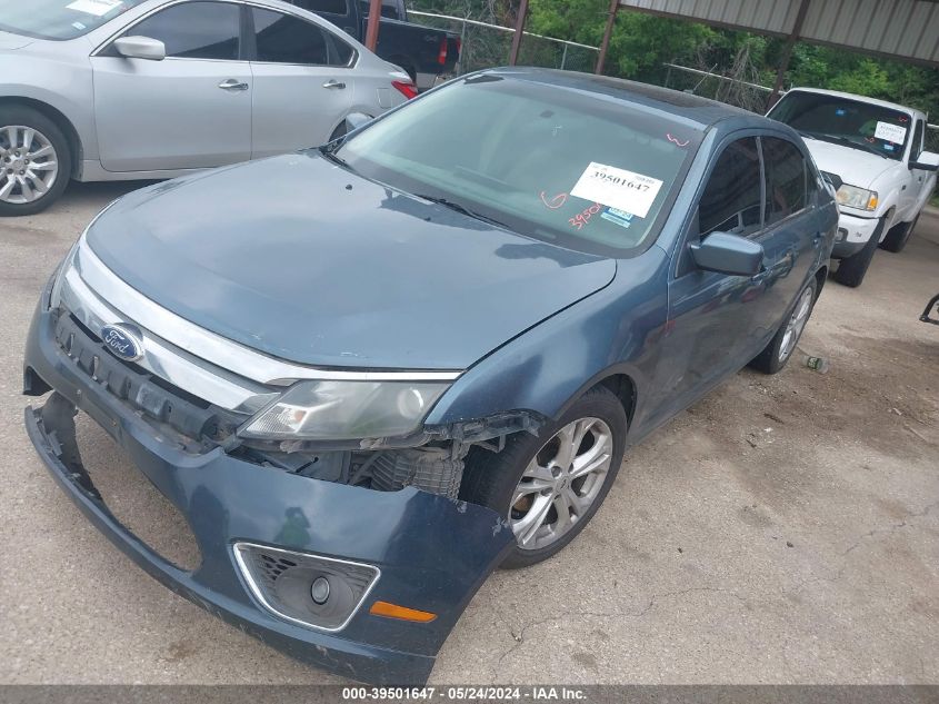 2012 Ford Fusion Se VIN: 3FAHP0HA2CR222304 Lot: 39501647