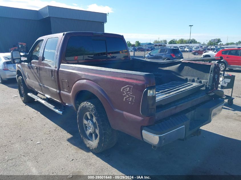 2012 Ford F-350 Lariat VIN: 1FT8W3BT2CEB33019 Lot: 39501648