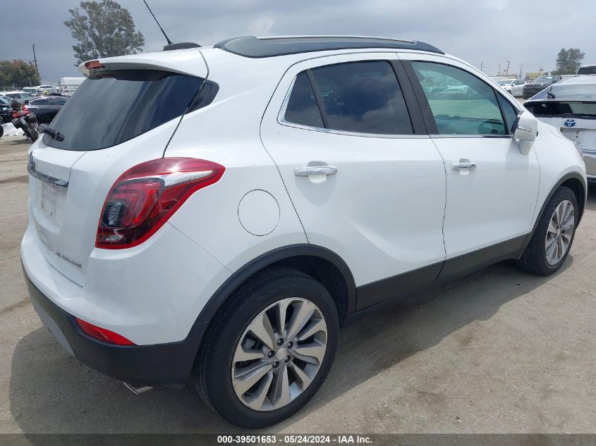 2019 Buick Encore Fwd Preferred VIN: KL4CJASB7KB909157 Lot: 39501653