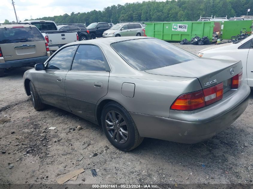 1999 Lexus Es 300 VIN: JT8BF28G7X5071213 Lot: 39501661