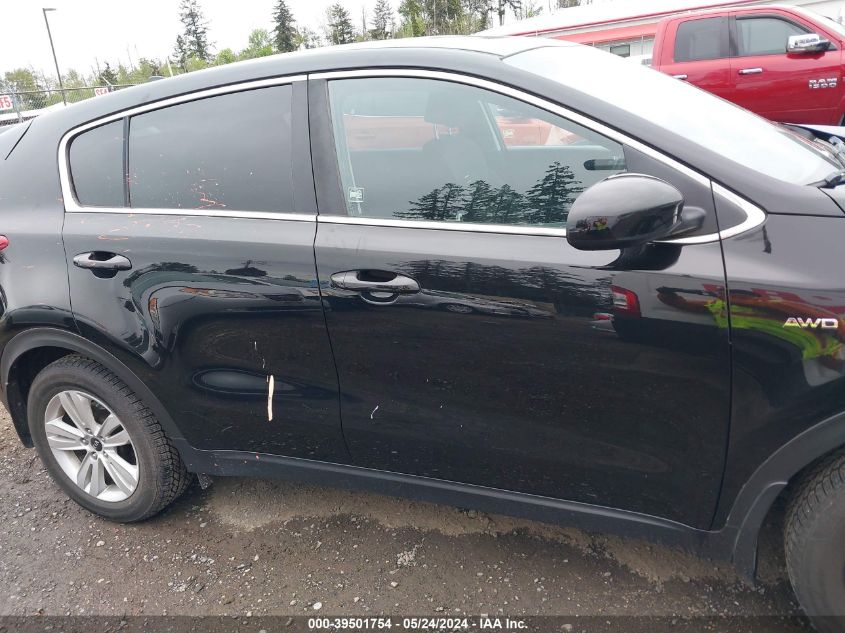 2018 Kia Sportage Lx VIN: KNDPMCAC5J7436851 Lot: 39501754