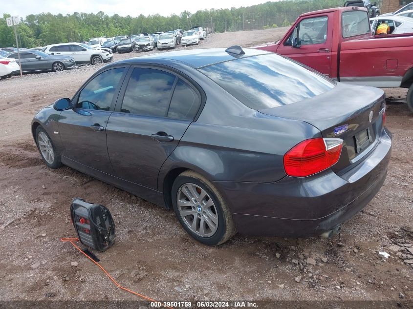 2006 BMW 325I VIN: WBAVB13596PT17687 Lot: 39501759