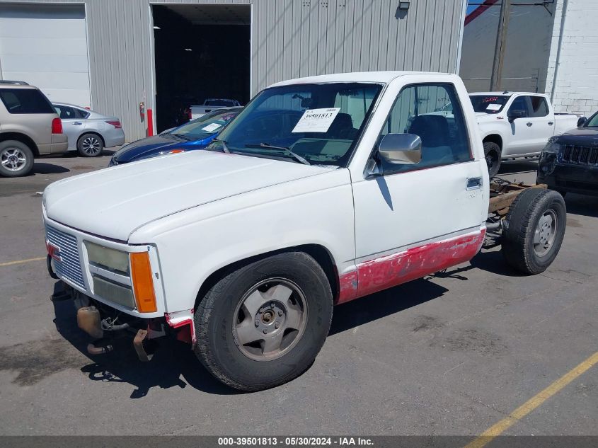 1992 GMC Sierra K1500 VIN: 1GTEK14K8NZ511718 Lot: 39501813