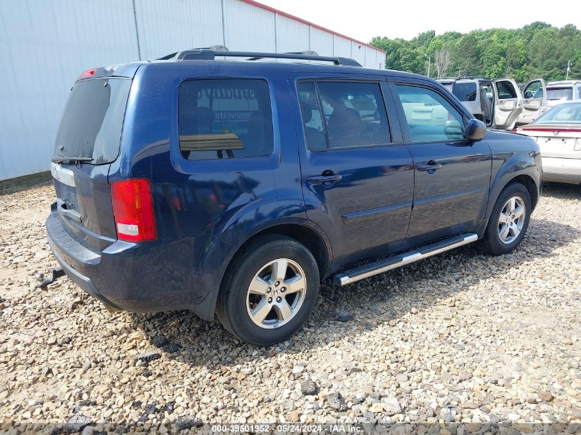 2011 Honda Pilot Ex-L VIN: 5FNYF3H5XBB036642 Lot: 39501952