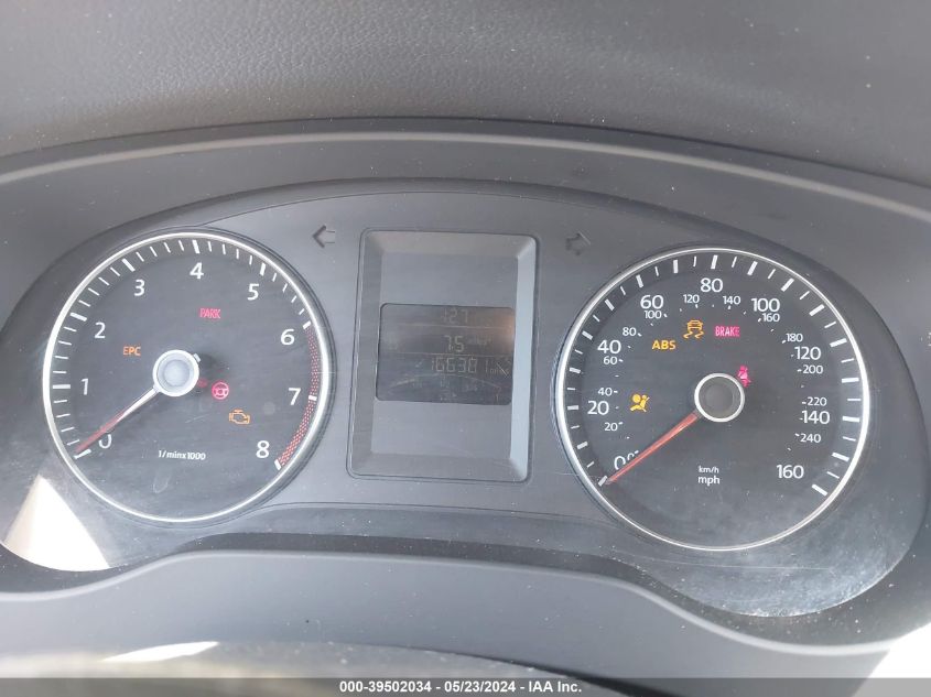 2014 Volkswagen Jetta 1.8T Se VIN: 3VWD17AJ2EM395413 Lot: 39502034